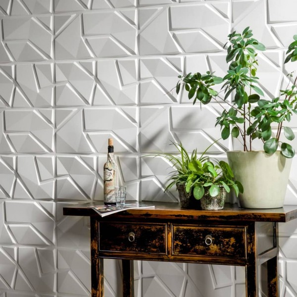 WallArt Paneles de pared Liam 12 uds GA-WA31